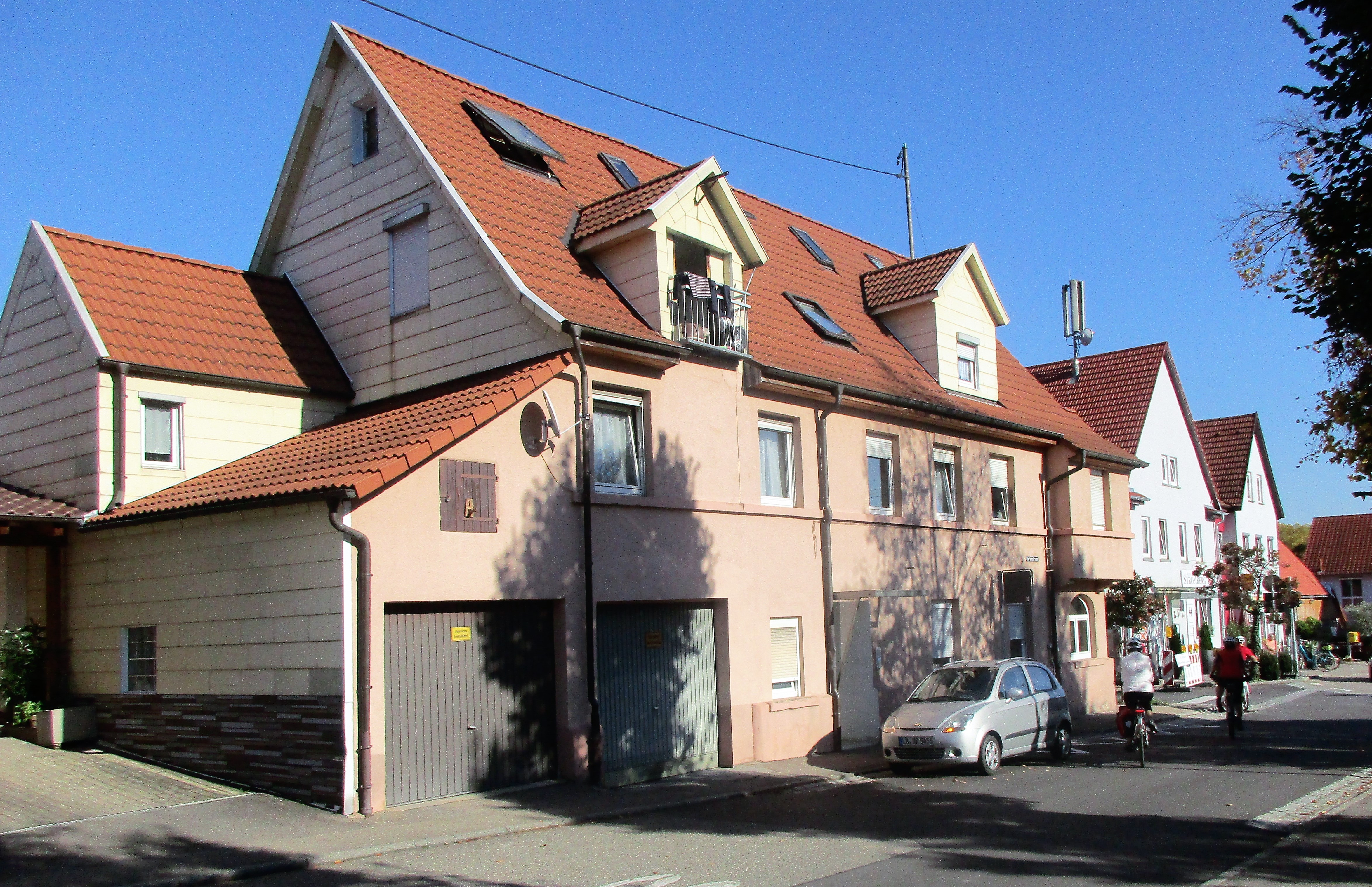 Das Haus Gartenstraße 2 im Oktober 2017