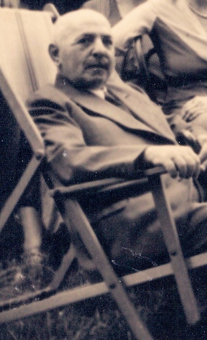 Leopold Wertheimer, vermutlich im Sommer 1938.